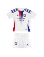 Olympique Lyonnais Domácí dres pro děti 2024-25 Krátký Rukáv (+ trenýrky)